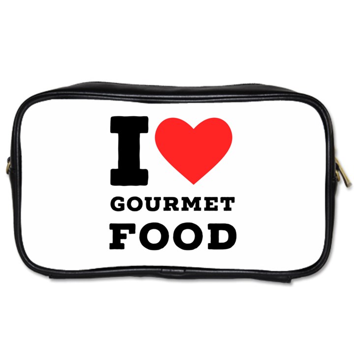 I love gourmet food Toiletries Bag (Two Sides)