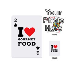 I Love Gourmet Food Playing Cards 54 Designs (mini) by ilovewhateva