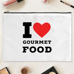 I Love Gourmet Food Cosmetic Bag (xxxl) by ilovewhateva