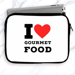 I Love Gourmet Food Apple Ipad 2/3/4 Zipper Cases by ilovewhateva