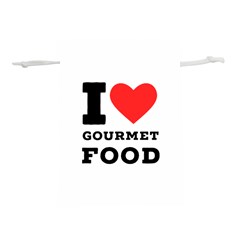 I Love Gourmet Food Lightweight Drawstring Pouch (s) by ilovewhateva