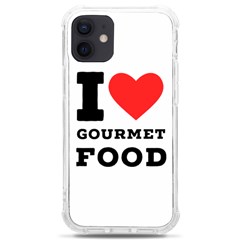 I Love Gourmet Food Iphone 12 Mini Tpu Uv Print Case	 by ilovewhateva