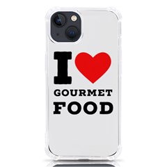 I Love Gourmet Food Iphone 13 Tpu Uv Print Case