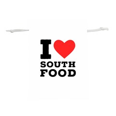 I Love South Food Lightweight Drawstring Pouch (l) by ilovewhateva