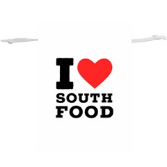 I Love South Food Lightweight Drawstring Pouch (xl) by ilovewhateva