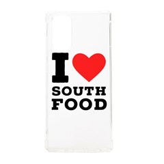 I Love South Food Samsung Galaxy Note 20 Tpu Uv Case by ilovewhateva