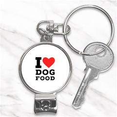 I Love Dog Food Nail Clippers Key Chain by ilovewhateva