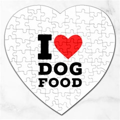 I Love Dog Food Jigsaw Puzzle (heart) by ilovewhateva