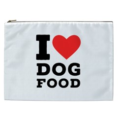 I Love Dog Food Cosmetic Bag (xxl) by ilovewhateva