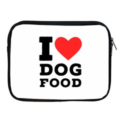 I Love Dog Food Apple Ipad 2/3/4 Zipper Cases by ilovewhateva