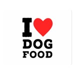 I love dog food Two Sides Premium Plush Fleece Blanket (Large) 80 x60  Blanket Front