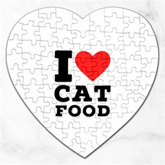 I Love Cat Food Jigsaw Puzzle (heart) by ilovewhateva