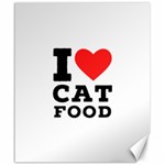 I love cat food Canvas 20  x 24  19.57 x23.15  Canvas - 1