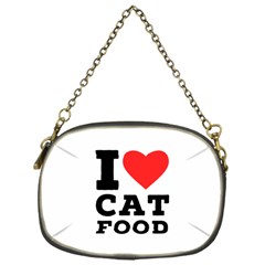 I Love Cat Food Chain Purse (one Side) by ilovewhateva