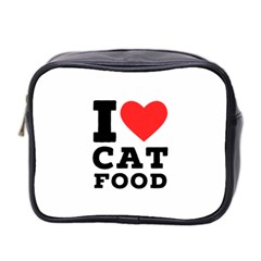 I Love Cat Food Mini Toiletries Bag (two Sides) by ilovewhateva