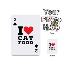 I Love Cat Food Playing Cards 54 Designs (mini) by ilovewhateva