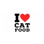 I love cat food Satin Wrap 35  x 70  Front