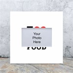 I love cat food White Box Photo Frame 4  x 6  Front