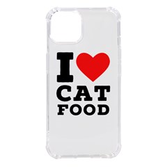 I Love Cat Food Iphone 14 Tpu Uv Print Case by ilovewhateva