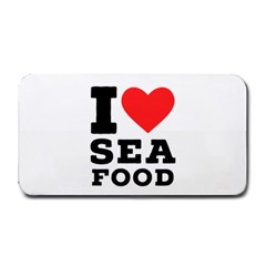 I Love Sea Food Medium Bar Mat by ilovewhateva