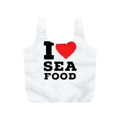 I Love Sea Food Full Print Recycle Bag (s) by ilovewhateva