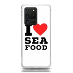 I love sea food Samsung Galaxy S20 Ultra 6.9 Inch TPU UV Case Front