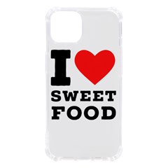 I Love Sweet Food Iphone 13 Tpu Uv Print Case by ilovewhateva