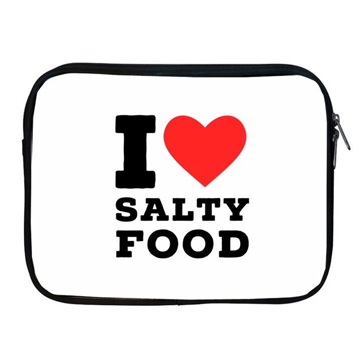 I love salty food Apple iPad 2/3/4 Zipper Cases