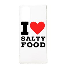 I Love Salty Food Samsung Galaxy Note 20 Tpu Uv Case by ilovewhateva