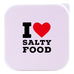 I Love Salty Food Stacked Food Storage Container by ilovewhateva