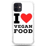 I love vegan food  iPhone 12 mini TPU UV Print Case	 Front