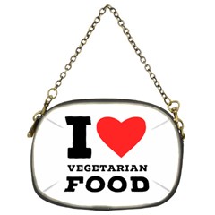 I Love Vegetarian Food Chain Purse (two Sides) by ilovewhateva