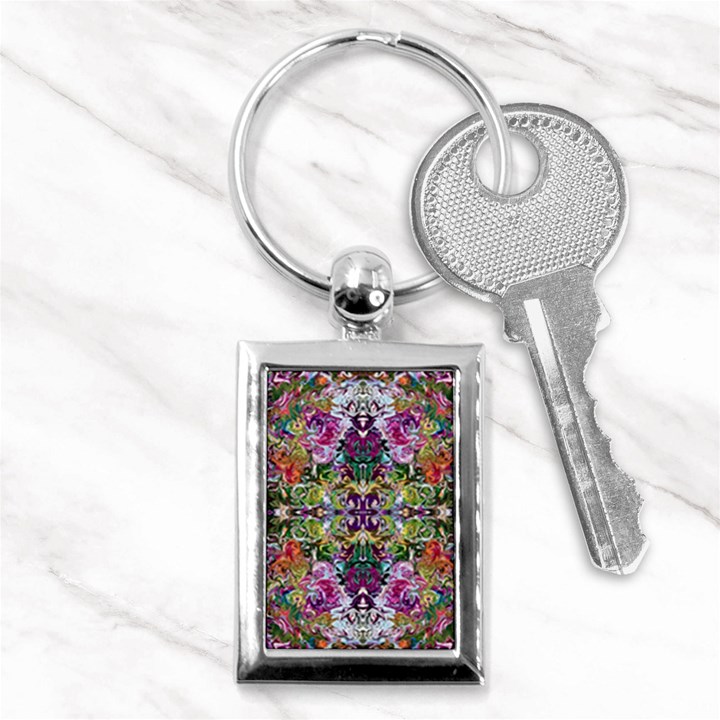 Spring repeats Key Chain (Rectangle)