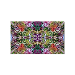 Spring Repeats Sticker (rectangular) by kaleidomarblingart