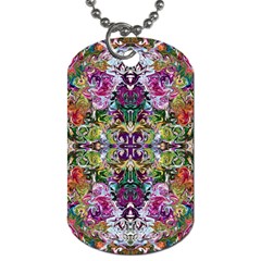 Spring Repeats Dog Tag (two Sides) by kaleidomarblingart