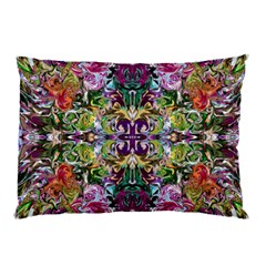 Spring Repeats Pillow Case by kaleidomarblingart