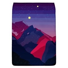 Abstract Landscape Sunrise Mountains Blue Sky Removable Flap Cover (l) by Grandong