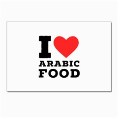 I Love Arabic Food Postcard 4 x 6  (pkg Of 10) by ilovewhateva