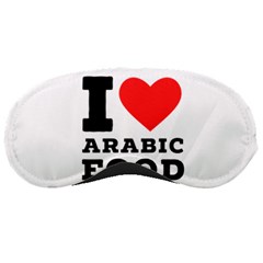 I Love Arabic Food Sleeping Mask by ilovewhateva