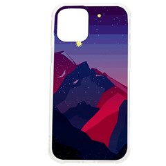 Abstract Landscape Sunrise Mountains Blue Sky Iphone 12 Pro Max Tpu Uv Print Case by Grandong