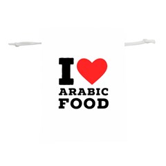 I Love Arabic Food Lightweight Drawstring Pouch (l) by ilovewhateva