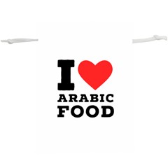 I Love Arabic Food Lightweight Drawstring Pouch (xl) by ilovewhateva