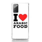 I love arabic food Samsung Galaxy Note 20 TPU UV Case Front