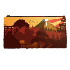 Japan Art Illustration Pencil Case by Grandong