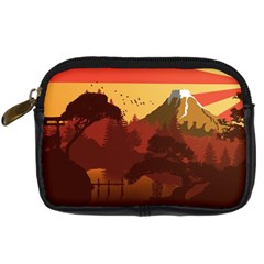 Japan Art Illustration Digital Camera Leather Case by Grandong