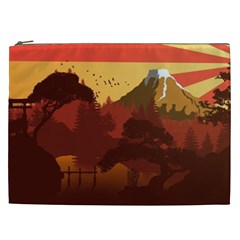 Japan Art Illustration Cosmetic Bag (xxl) by Grandong