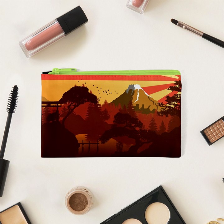 Japan Art Illustration Cosmetic Bag (XS)