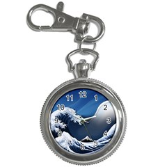 The Great Wave Off Kanagawa Key Chain Watches by Grandong