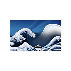 The Great Wave Off Kanagawa Sticker (rectangular)