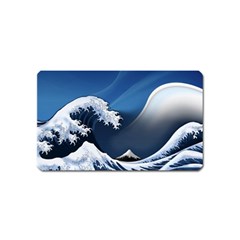 The Great Wave Off Kanagawa Magnet (name Card)